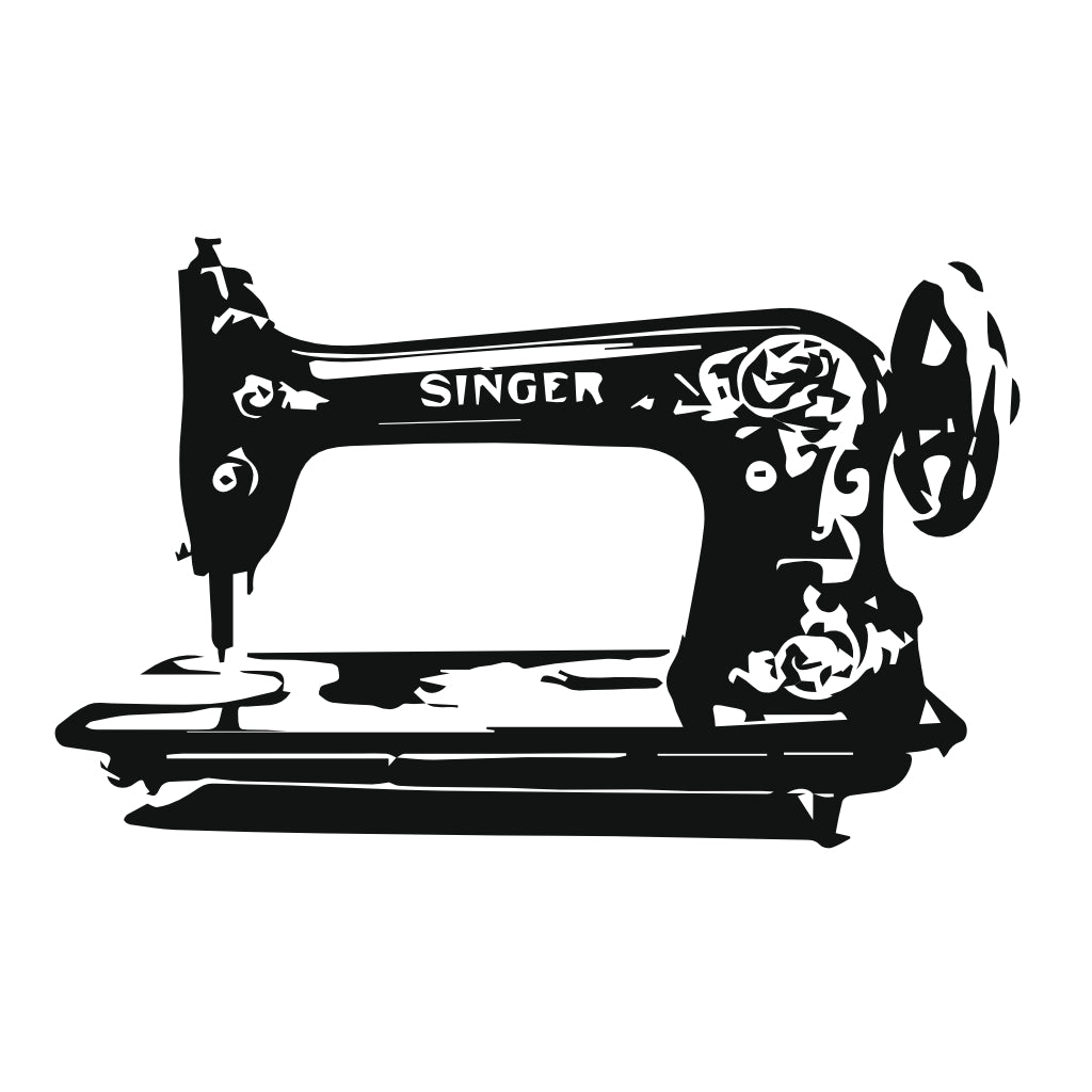 Made in small batches - image shows a vintage Singer sewing machine