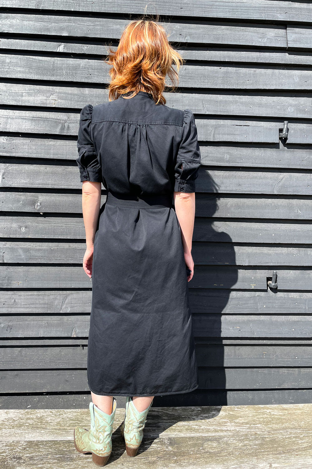 Black japanese dress best sale