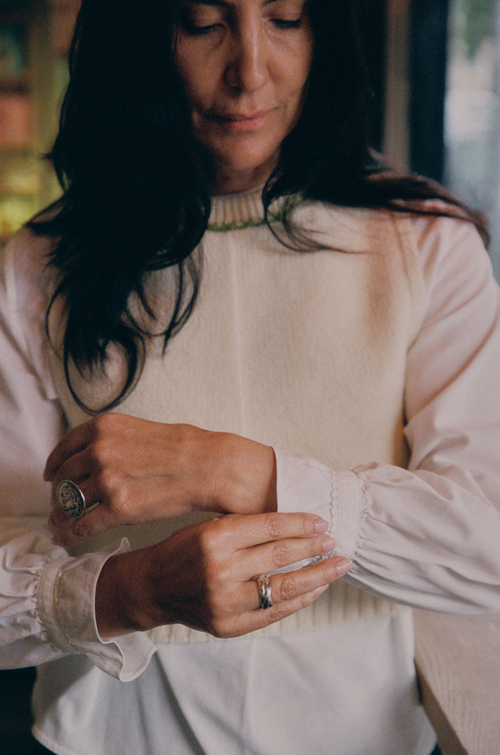 Ada Sweater Vest, Ivory