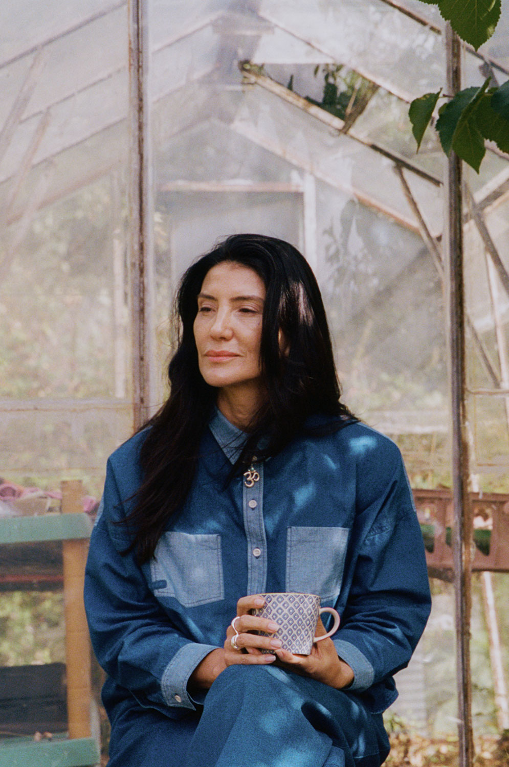 Lela Patch Pocket Shirt, Japanese Denim