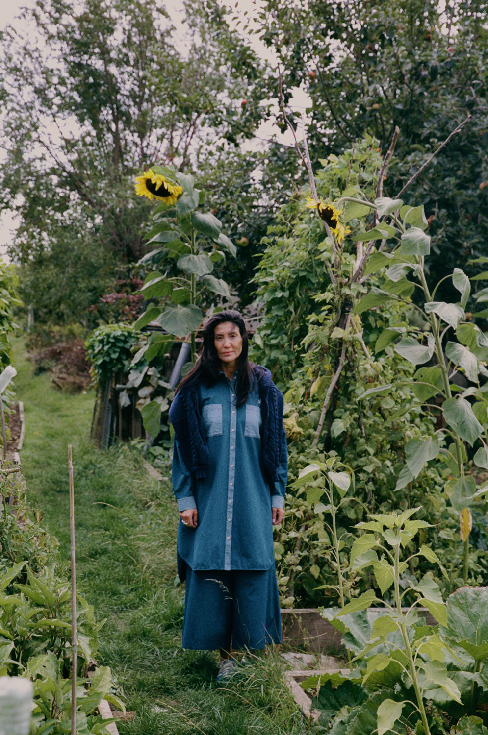 Etta Oversized Shirtdress, Japanese Denim Cotton