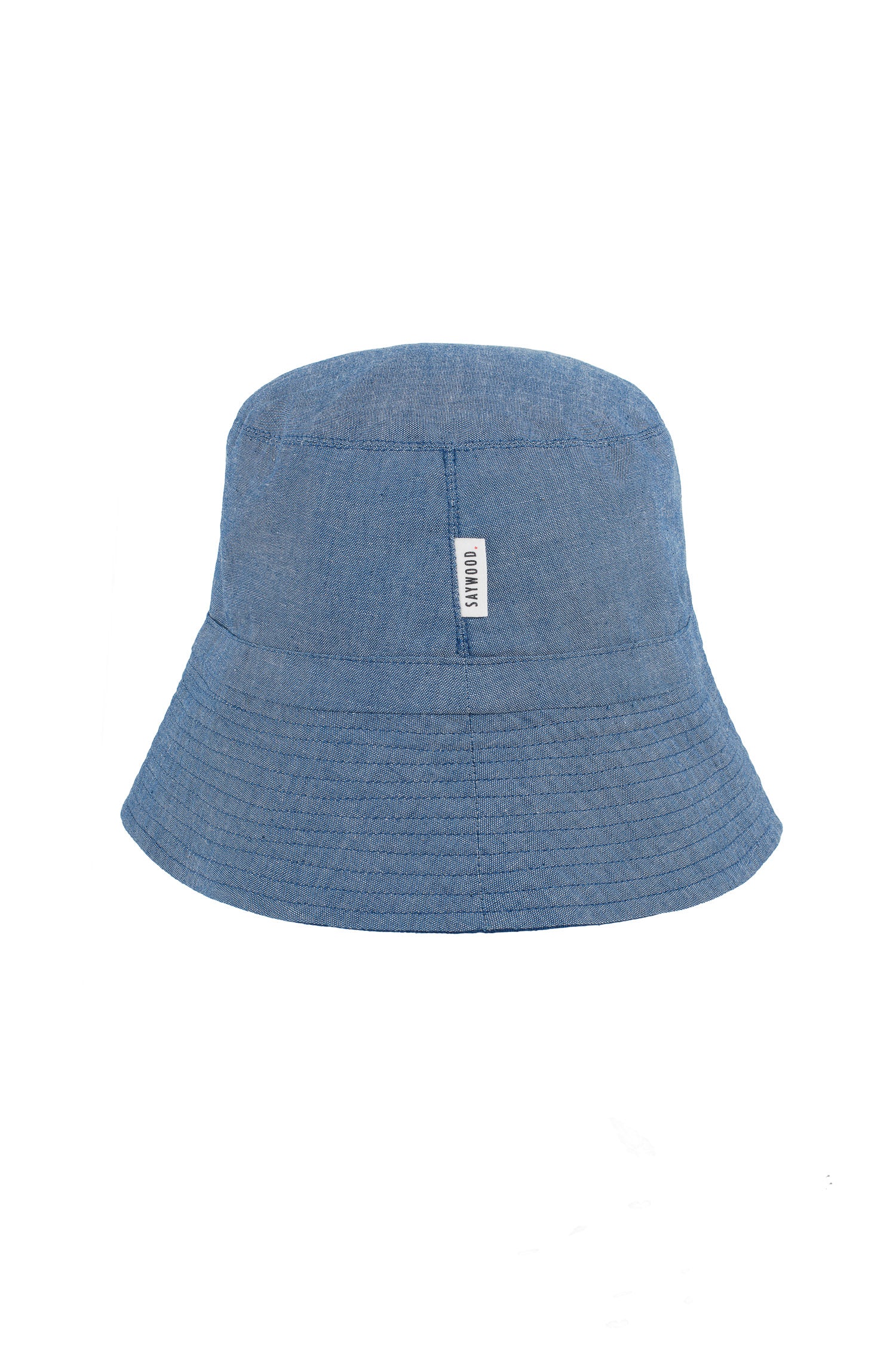 Japanese denim bucket hat by Saywood. Rich natural indigo reversible bucket hat, unisex.