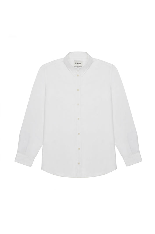 Product shot of Saywood's Eddy Mens mens white Shirt.