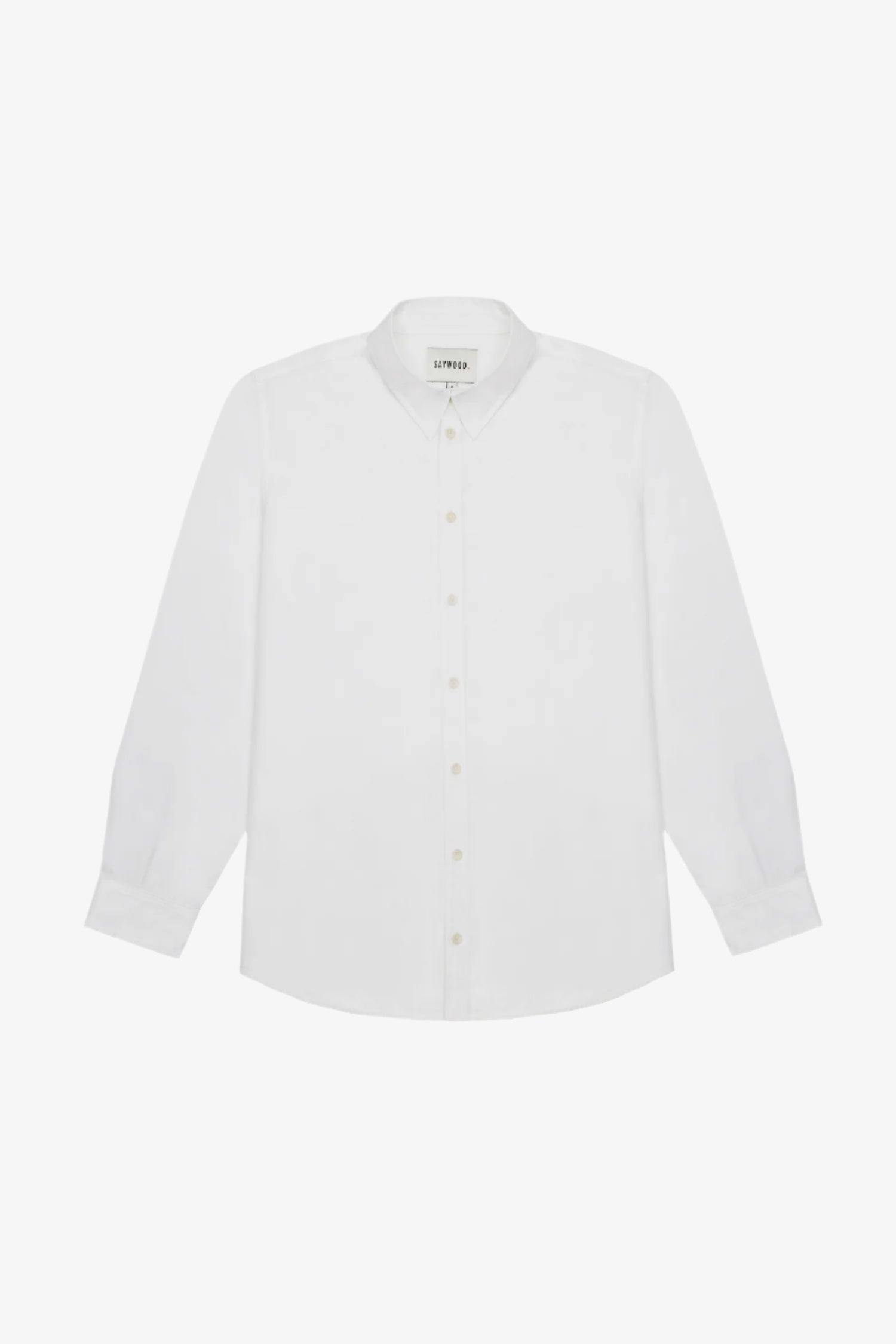 Product shot of Saywood's Eddy Mens mens white Shirt.